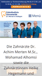 Mobile Screenshot of dr-merten.com